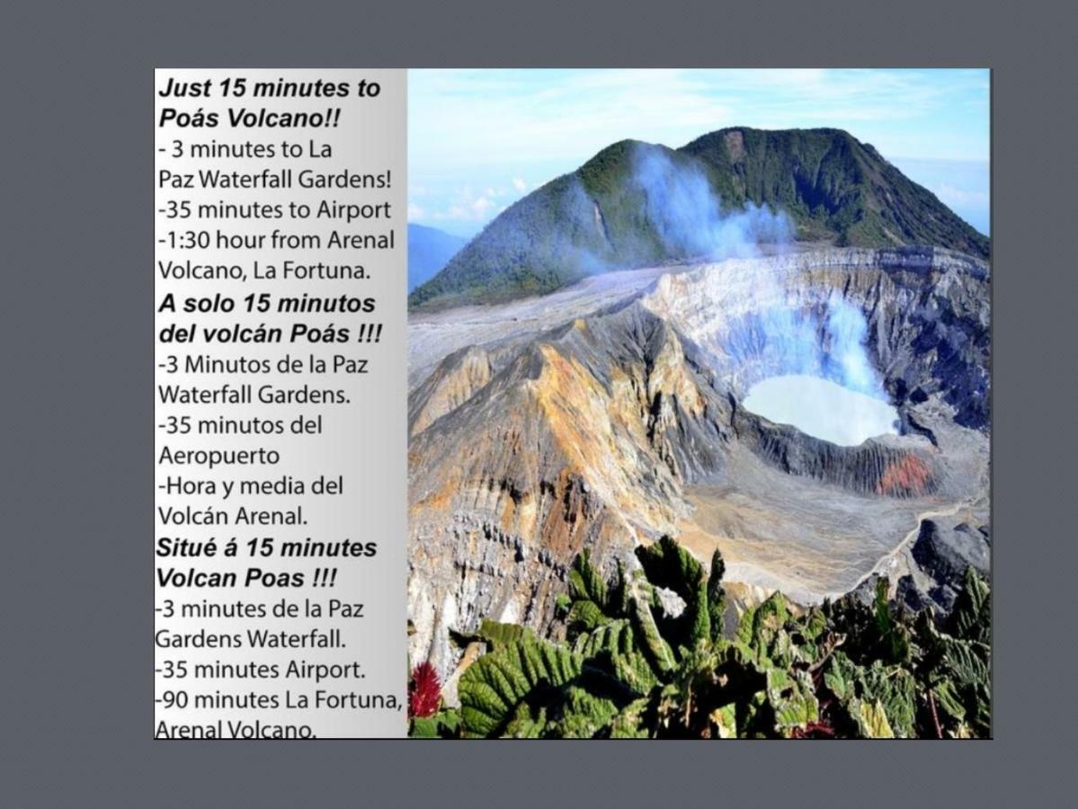 Poas Volcano La Paz Tiquicia Lodge Вара-Бланка Экстерьер фото